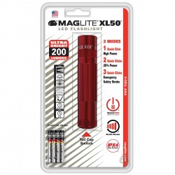 Maglite XL50 vermelho