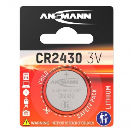 Pilha Lithium CR2430