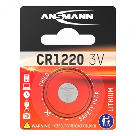 Pilha Lithium CR1220